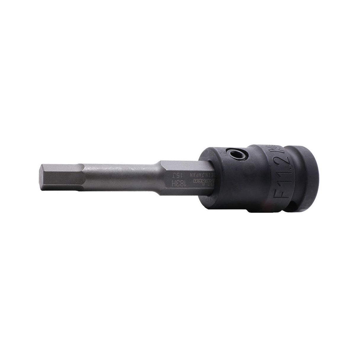 1/2″ Impact Bithalter inklusive 7/16″ Bit DIN3126 E11.2, Innnensechskant 10 mm