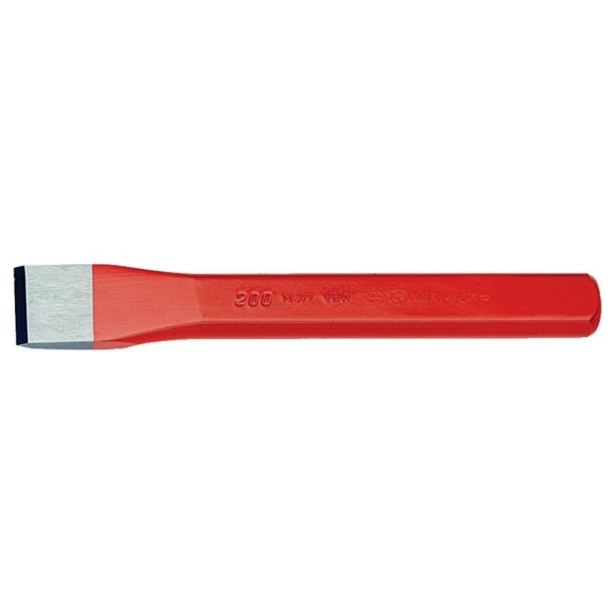 Flachmeißel B.17mm L.150mm Chrom-Vanadium-Lufthärtestahl