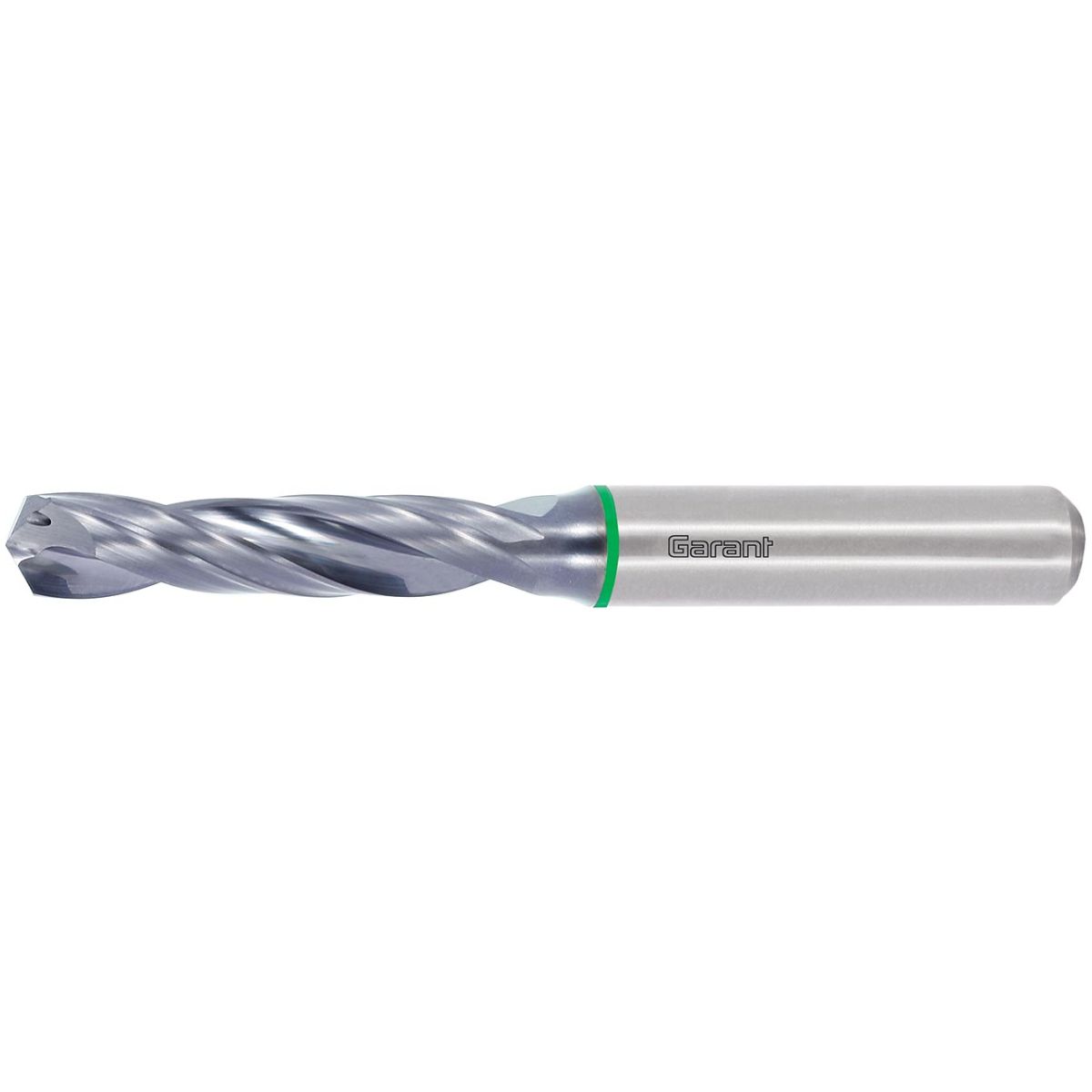 GARANT Master Steel Speed VHM-Bohrer zylindrischer Schaft DIN 6535 HA, TiAlN, ⌀ D C h7: 2mm