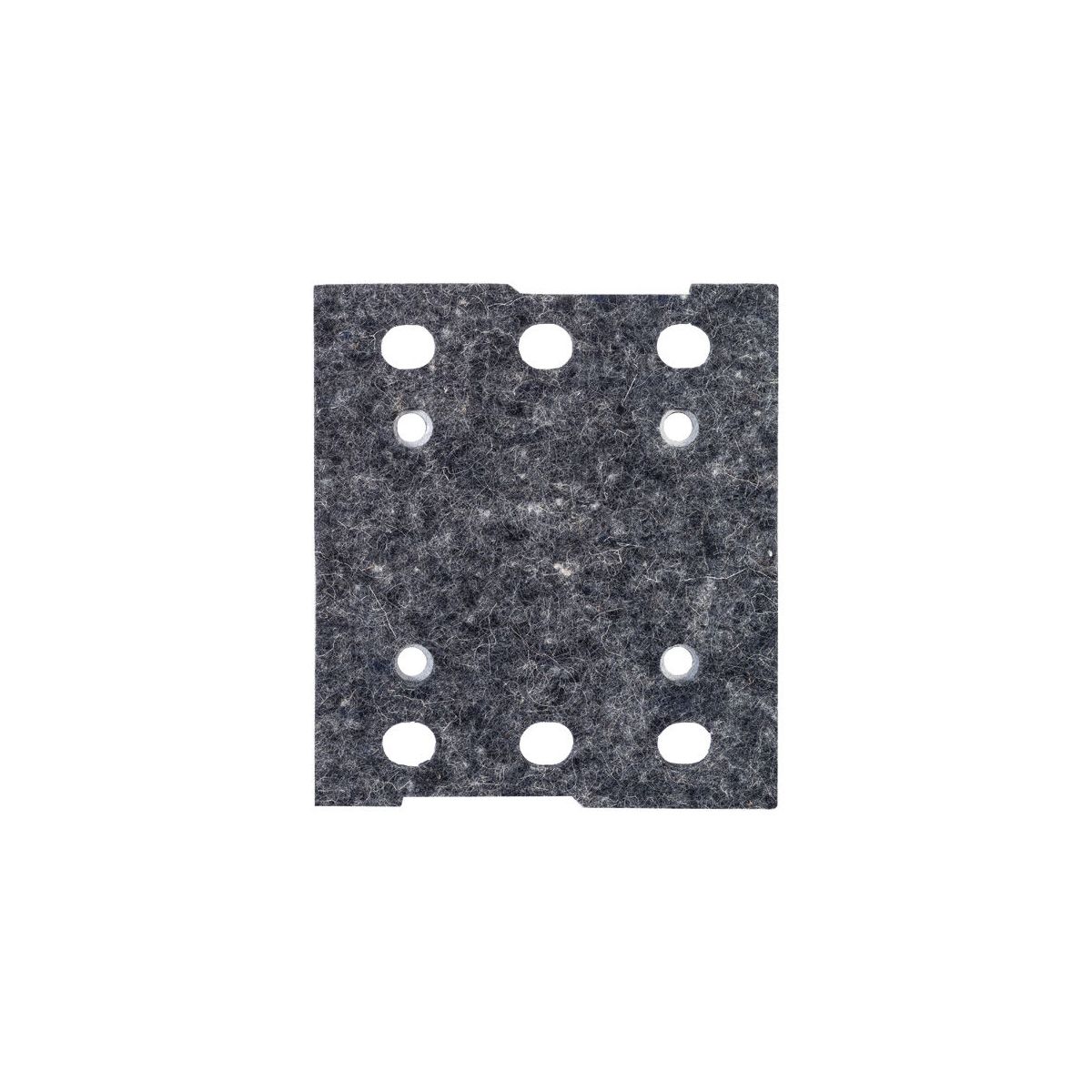 Schleifplatte, 110 x 100 mm, mit Filz