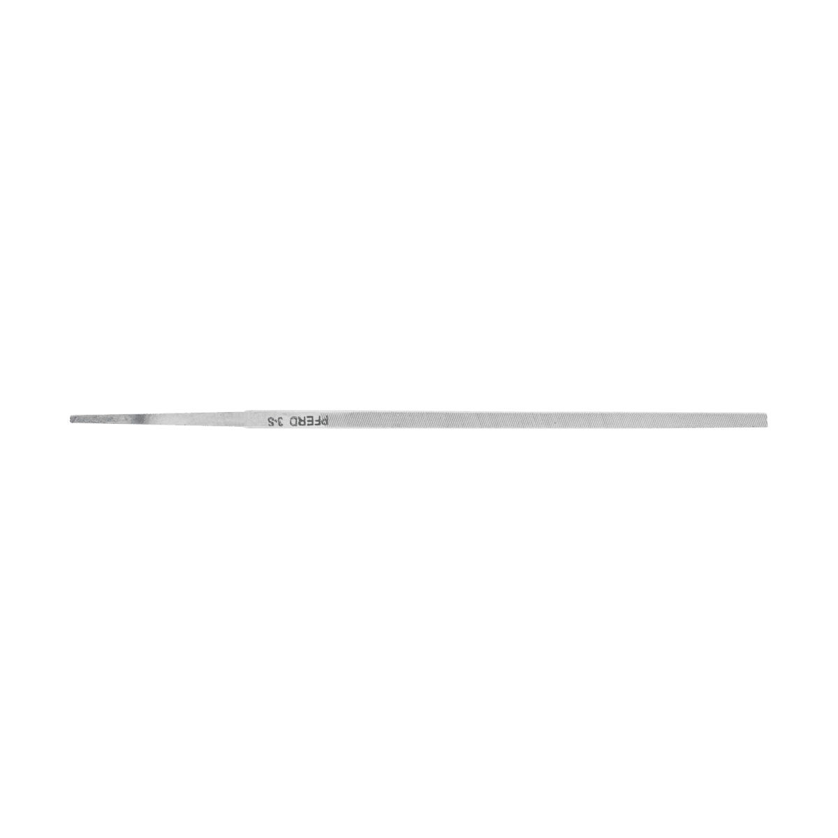 PFERD TOOLS Werkstattfeile Vierkant 100mm Hieb 3 für Feinbearbeitung, Schlichten