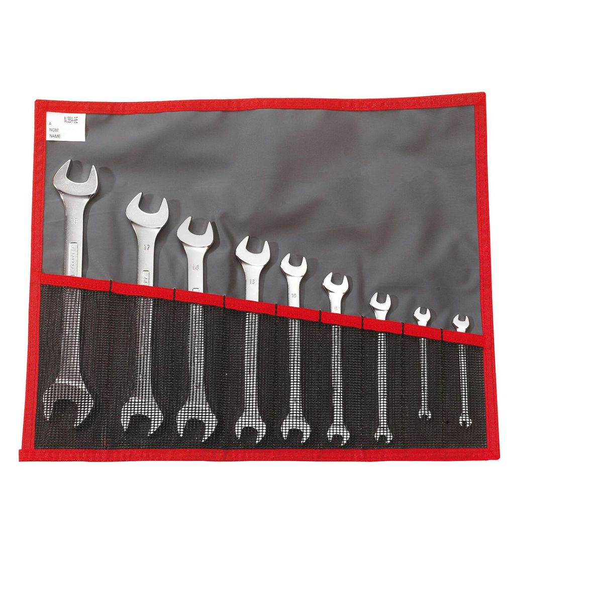 Maulschlüssel-Set, 9-teilig Tasche