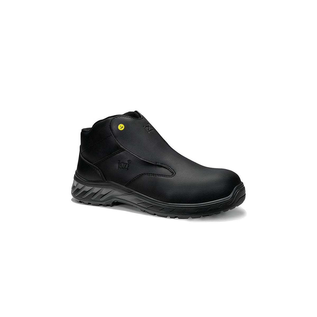 Sicherheitsstiefel jo_CLEAN Slipper schwarz Mid ESD S3S, Größe 45