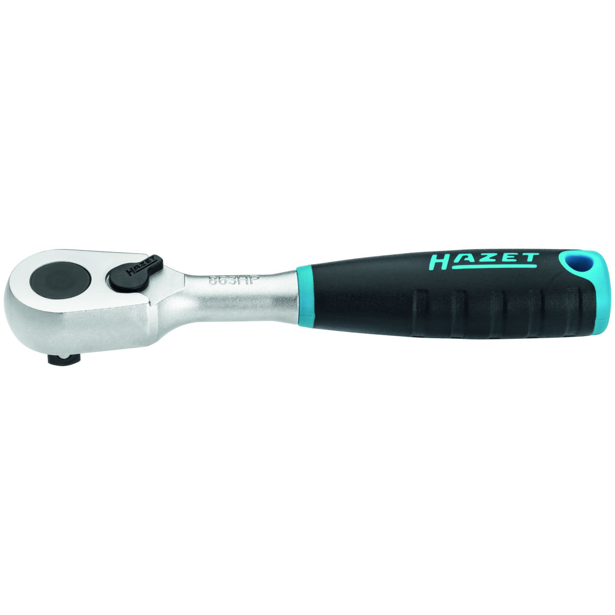 HAZET® Handknarre Feinzahn, umschaltbar, mit 1/4 Zoll Vierkant, 90 Zähne, Länge 116 mm
