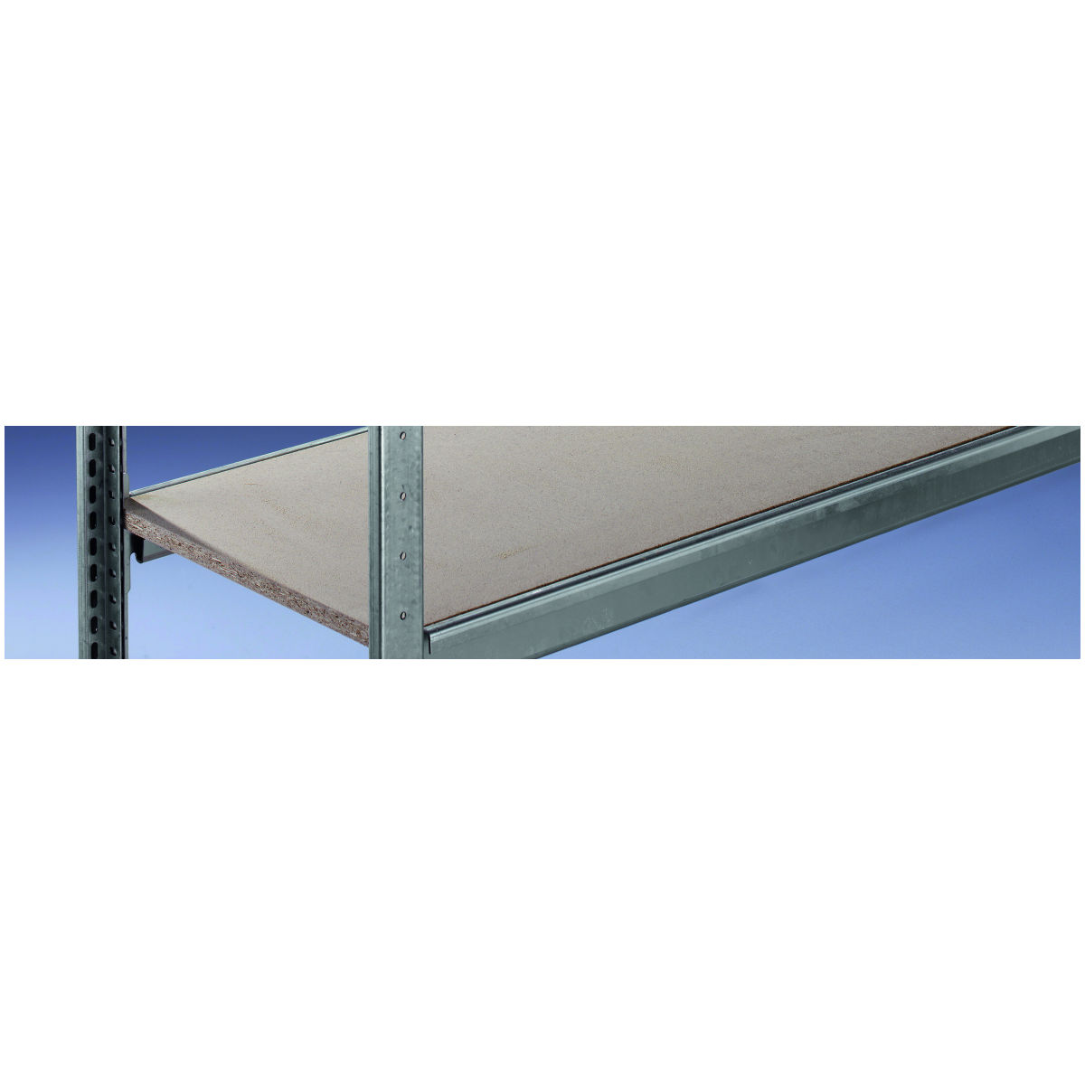 Spanplatten-Lagerebene, Breite 2000 mm, Tiefe: 400mm