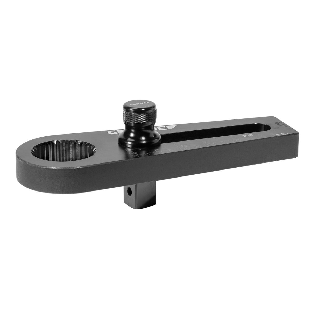 Reaktionsarm L-Form gerade für DVV60-80, 1.1/2″