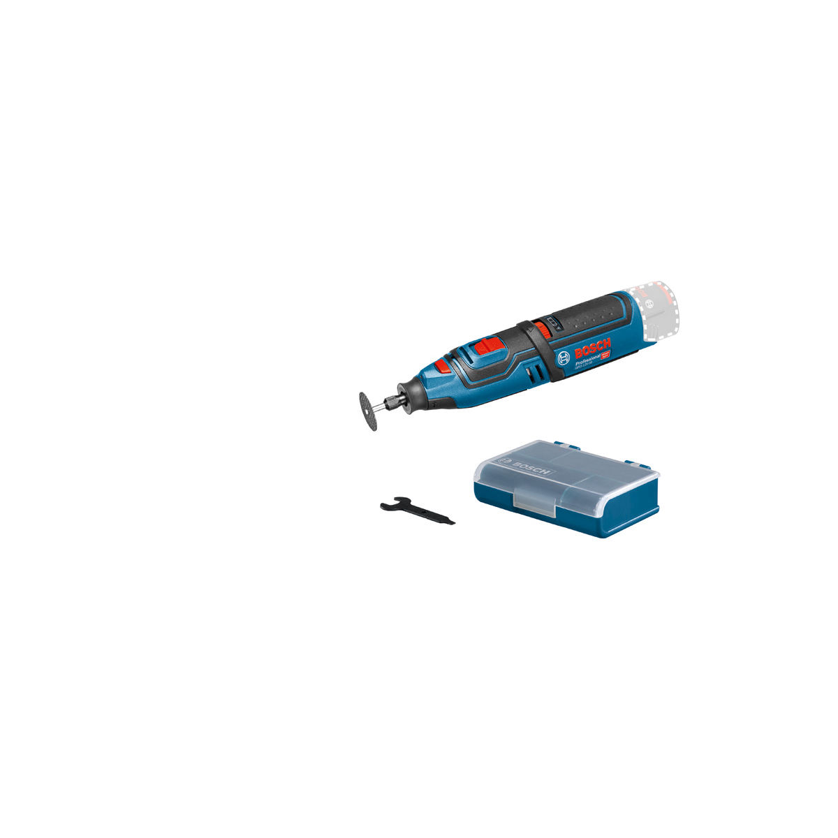 Akku-Rotationswerkzeug GRO 12V-35, Solo Version, im Karton