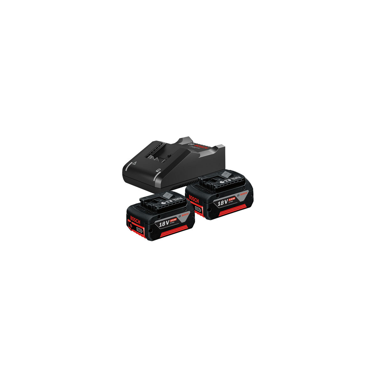 Akku Starter-Set: 2 x GBA 18 Volt, 4.0 Ah und GAL 18V-40