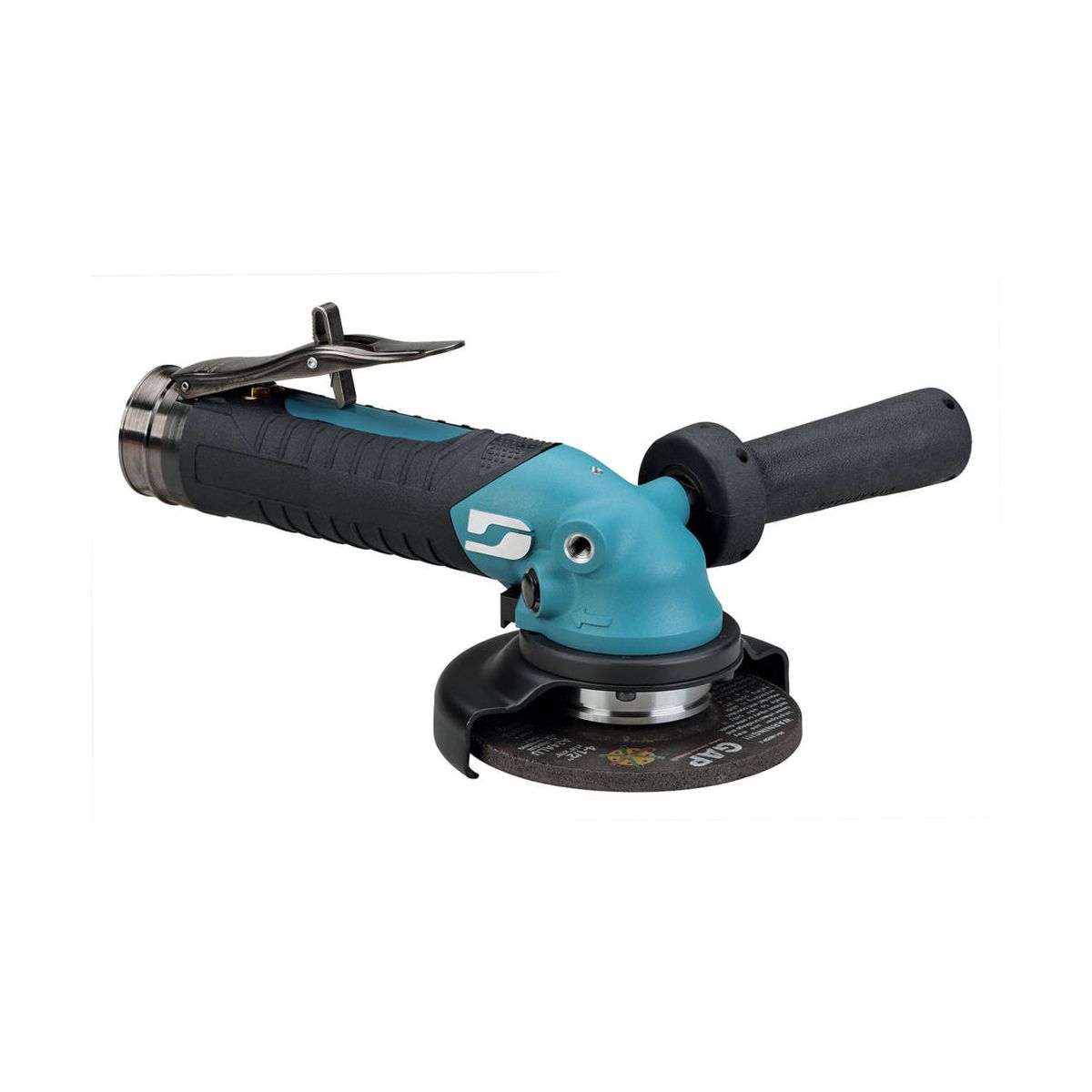 Kompakter „Rebel“-Winkelschleifer mit vertiefter Schleifscheibe, 4-1/2″ (115 mm) Durchmesser, mit automatischem Auswuchtmechanismus