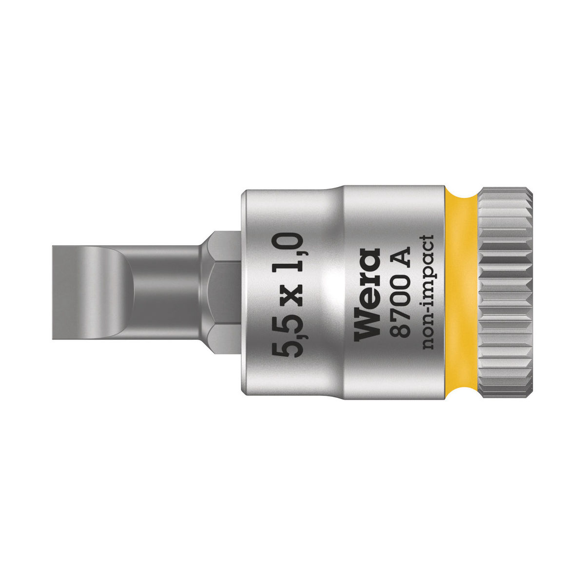 8700 A FL Schlitzschrauben Zyklop Bitnuss mit 1/4″-Antrieb, 1 x 5,5 x 28 mm