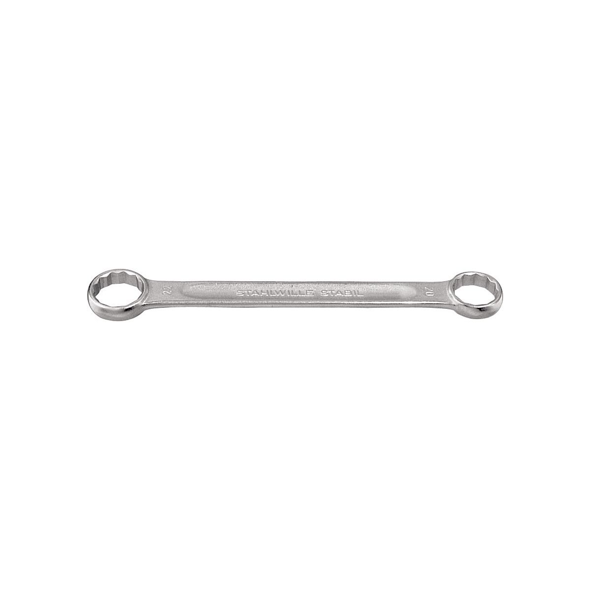 Doppelringschlüssel, gerade, Schlüsselweite: 6X7mm