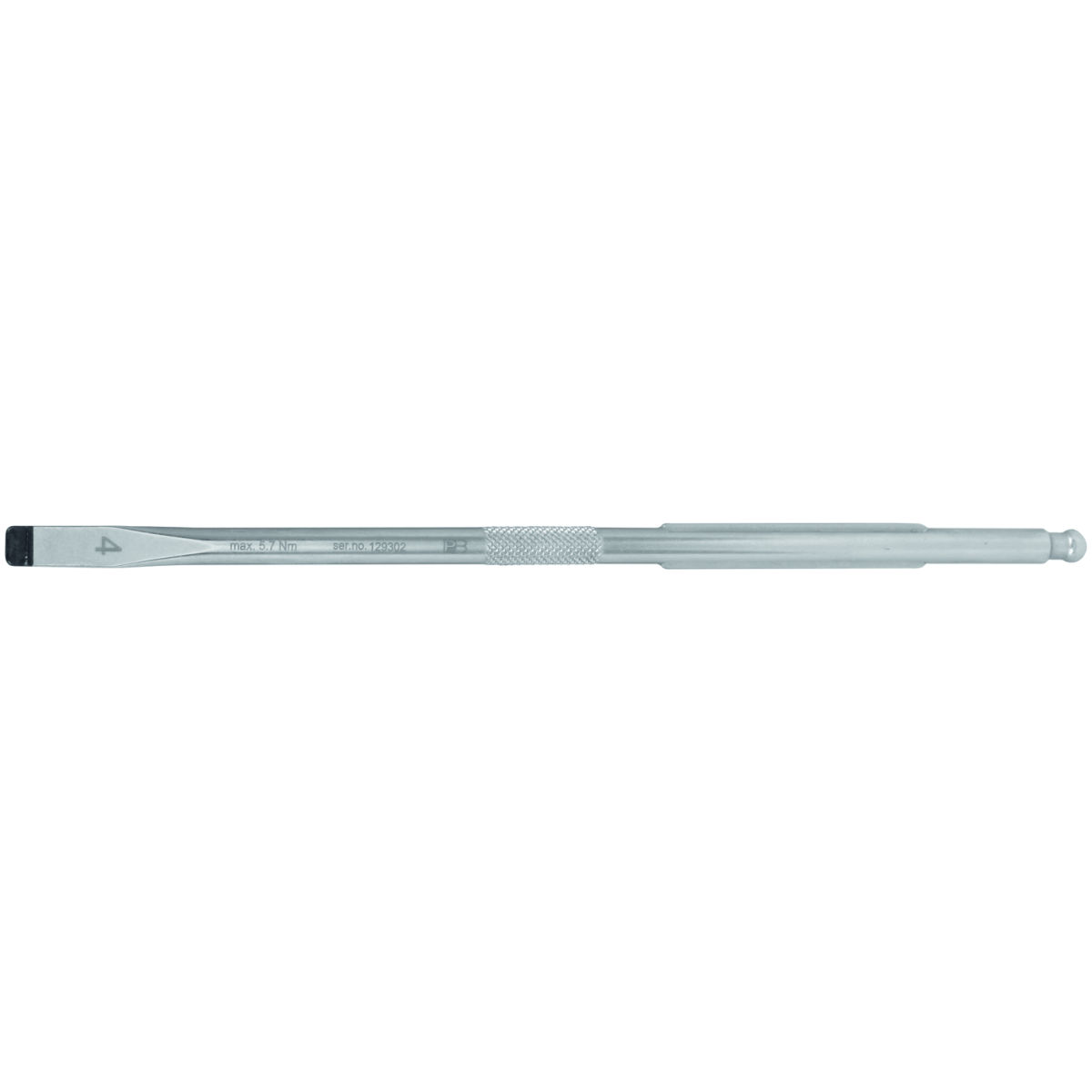 6 mm-Wechselklinge Schlitz, Schneidenbreite: 4mm