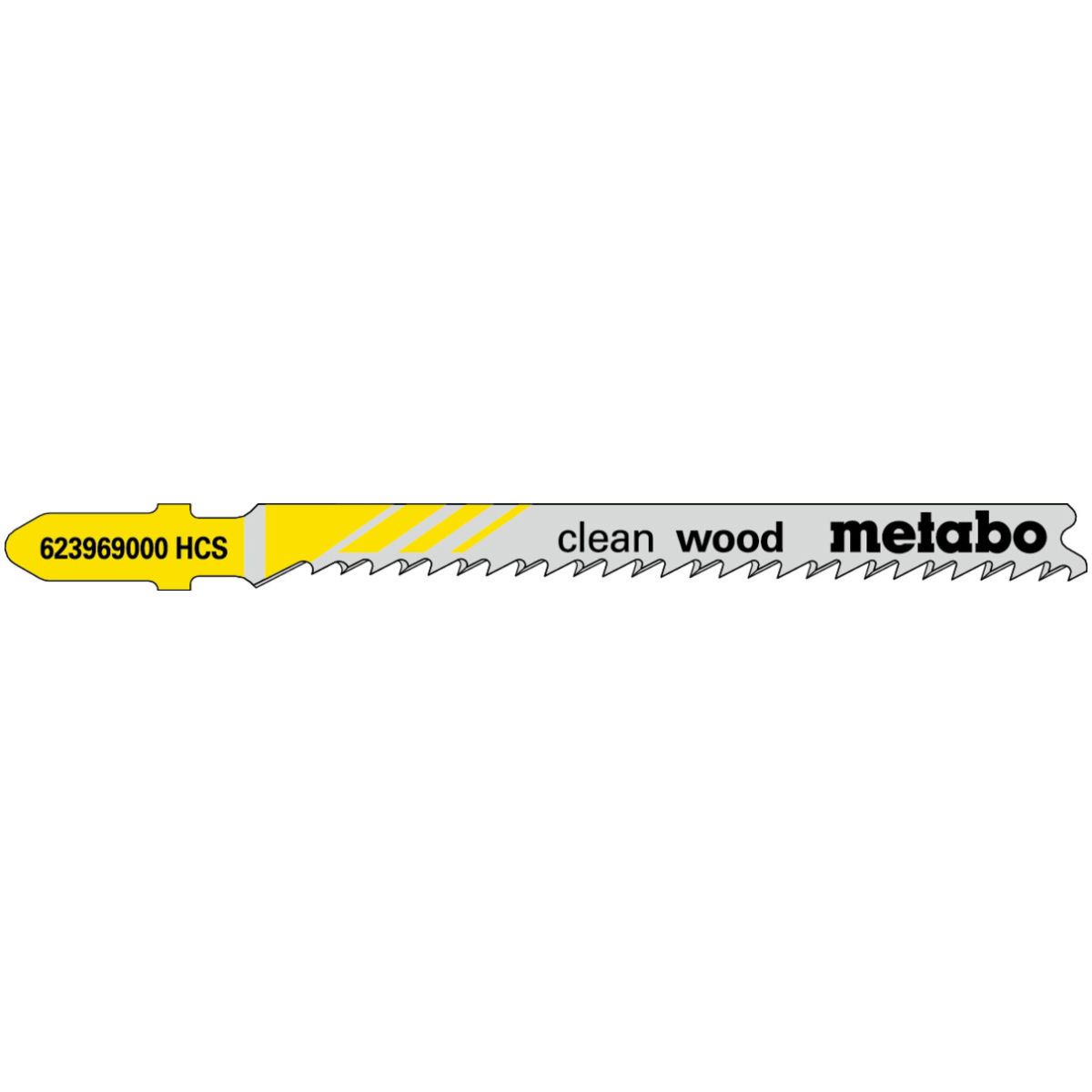 5 Stichsägeblätter ″clean wood″ 74/ 2,7 mm