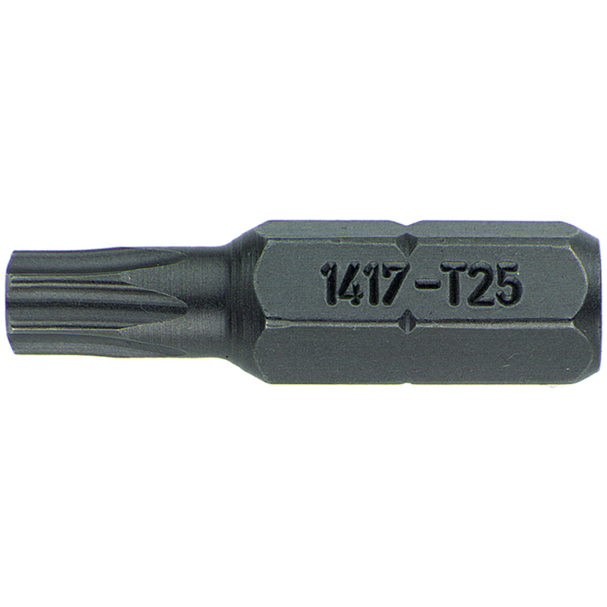 Bit-Schraubendrehereinsatz T 7 6kant C 6,3 L.25mm