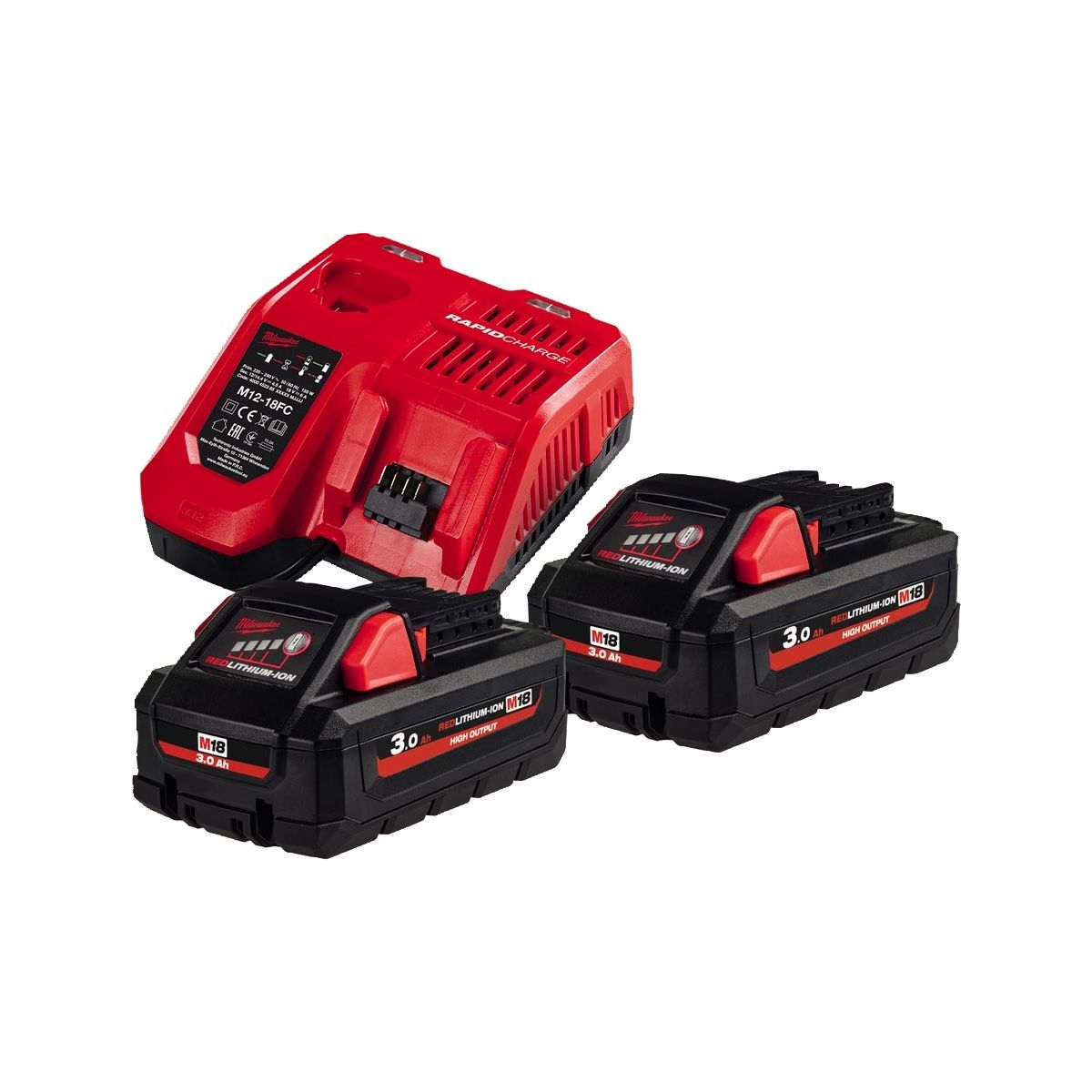 Akku-Starter-Set High Output™, 3,0 Ah, Akkutyp: M18HNRG3