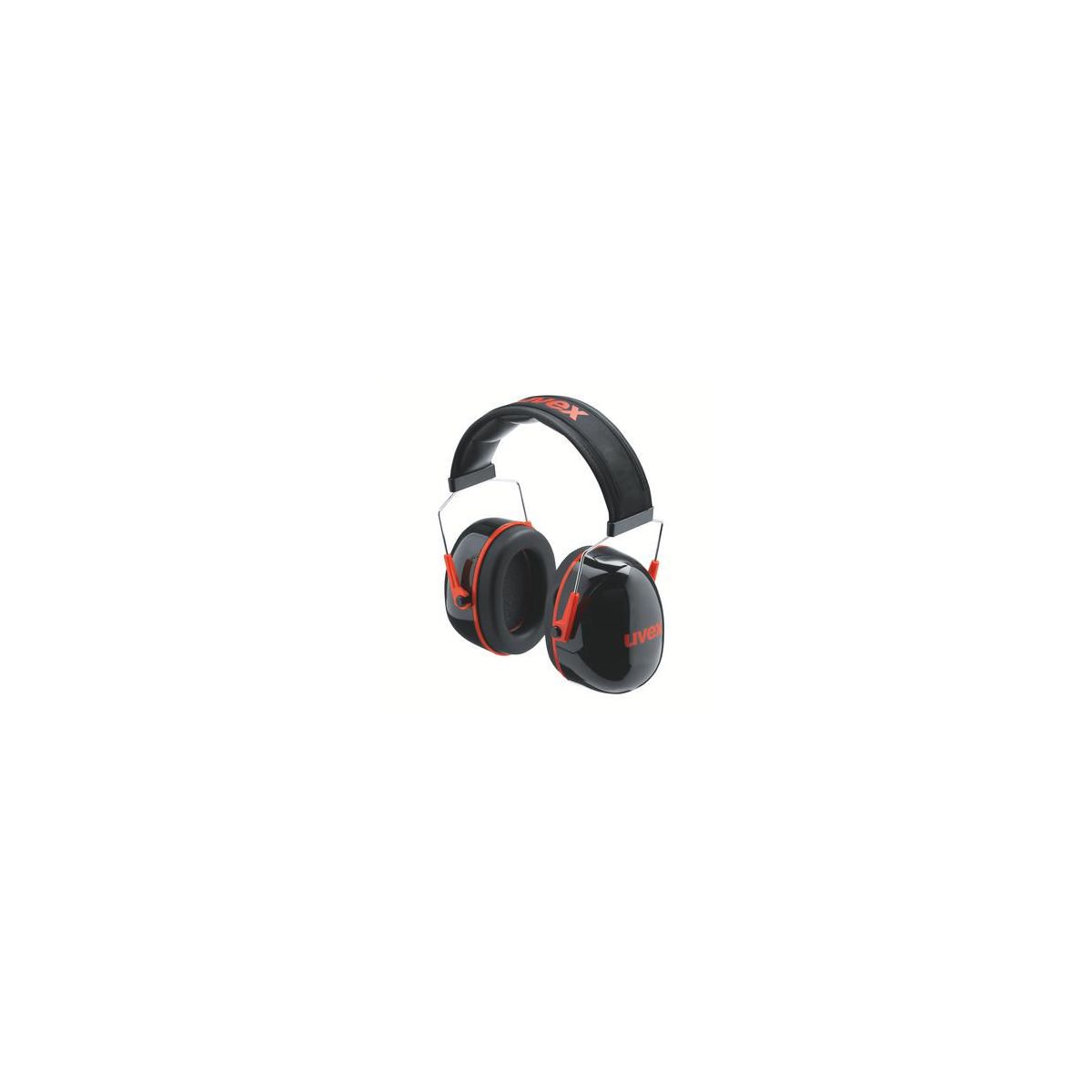Kapselgehörschutz uvex K3 schwarz/rot SNR 33 dB