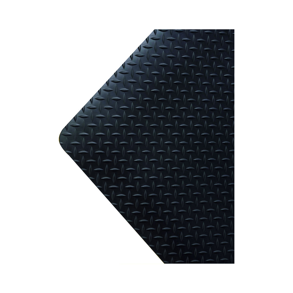 Arbeitsplatzmatte Top Breite 122 cm, schwarz, Länge: 150cm