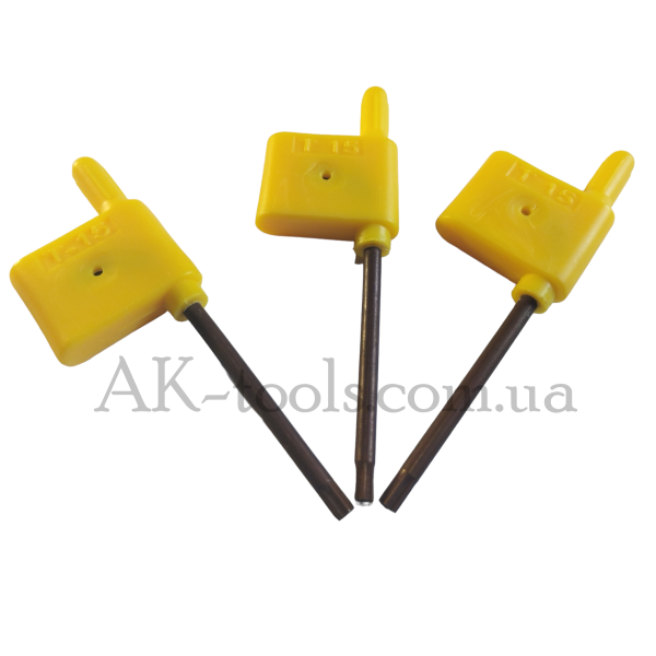КЛЮЧІ ТА ІНШЕ, ГВИНТИ ТА КЛЮЧІ · Ключ torx T6