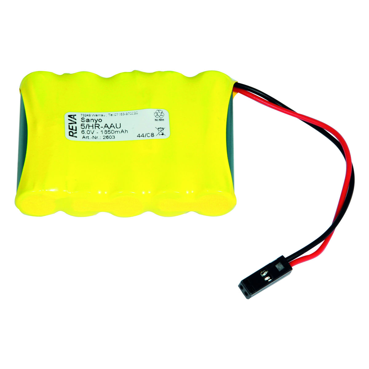 Akkusatz 5×1,2 V