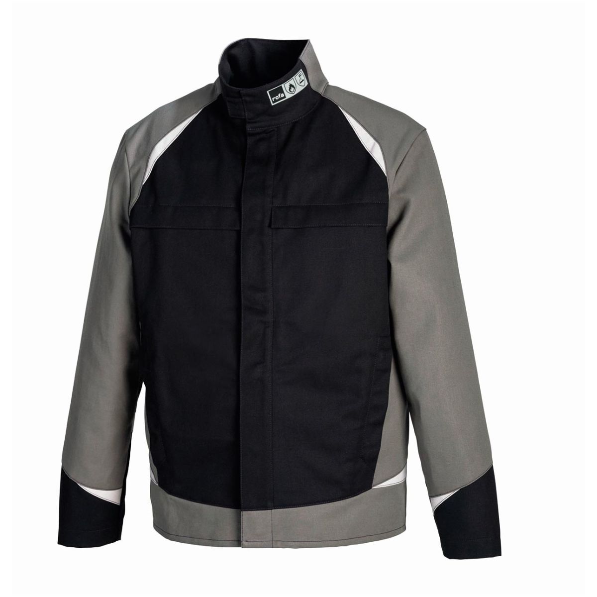 Schweißerschutz-Bundjacke Splash, dunkelanthrazit / grau, Konfektionsgröße DE: 46