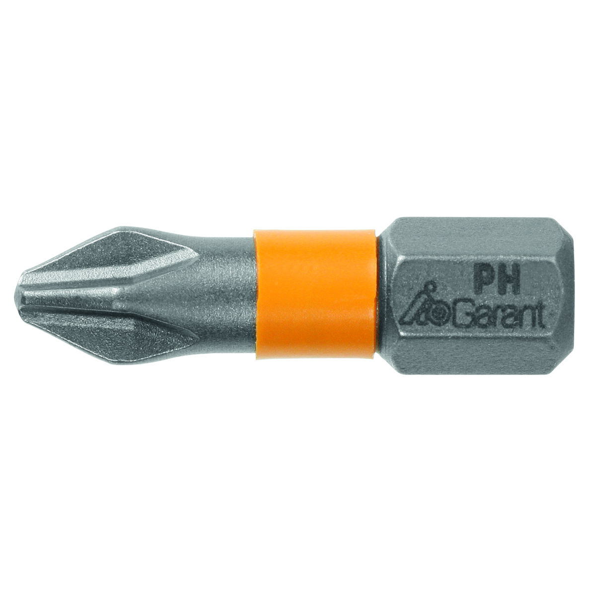 Bit für Phillips, 1/4 Zoll C 6,3, mit Torsionszone, Kreuzschlitz-Größe / ganze Länge: 1/25mm