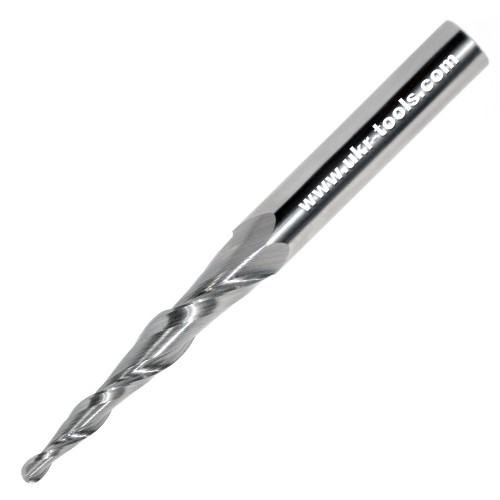 Фреза D12L165/100 конус 2,1 градусов r2,5 (спиральная)