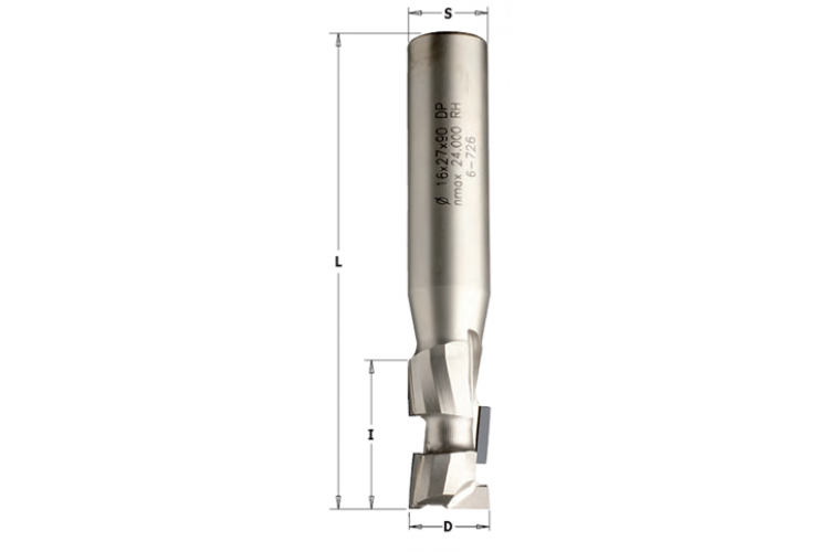 Фрезы алмазные концевые Z1+1