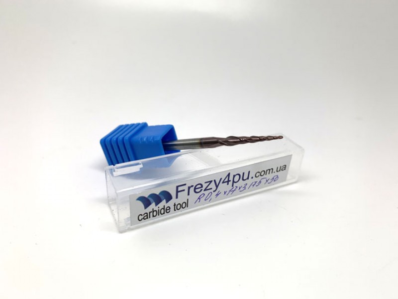 Фреза конусна R0.4 D3.175 L50/17
