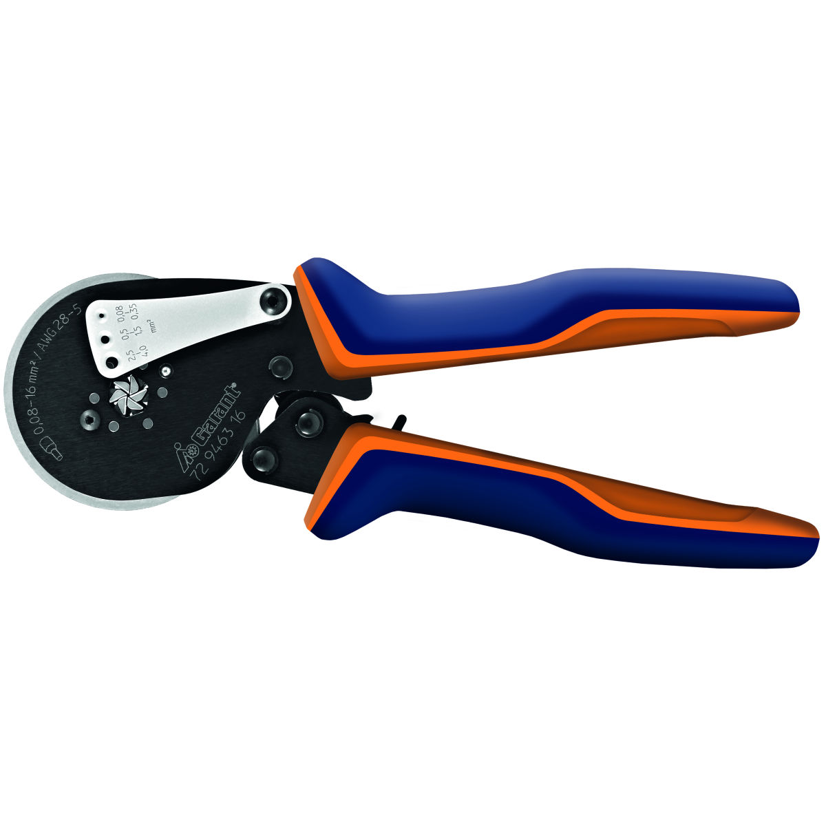 Crimpzange für Aderendhülsen, für Leiterquerschnitt: 16mm 2