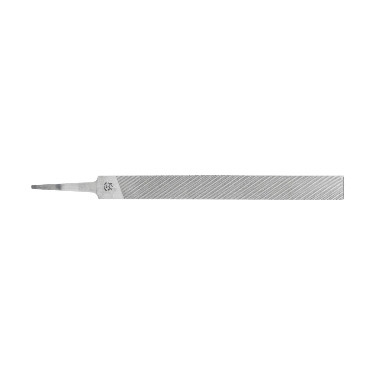 PFERD TOOLS Werkstattfeile Flachstumpf 200mm Hieb 1 für grobe Zerspanung, Schruppen