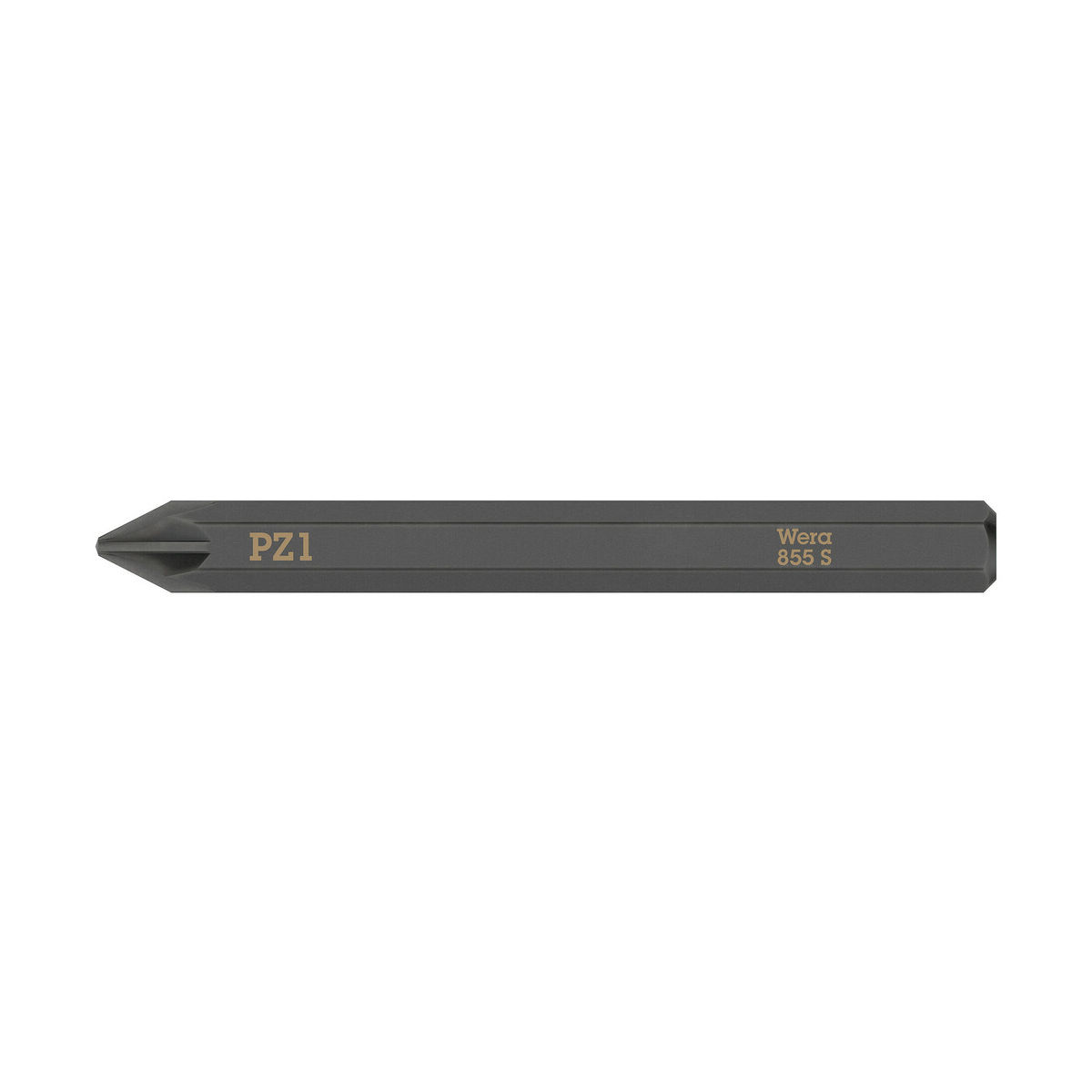 855 S Kreuzschlitz Pozidriv Bits für Schlagschraubendreher, PZ 1 x 70 mm