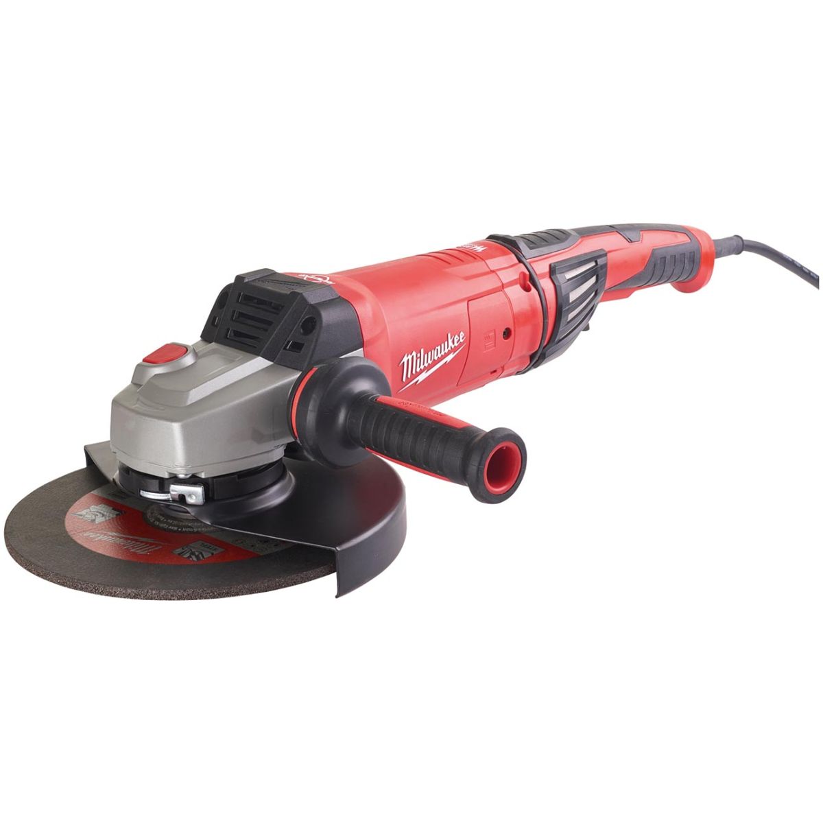 Milwaukee® Elektro-Winkelschleifer FIXTEC, AGV, für 230 mm Scheiben ⌀, mit Totmannschalter, mit Wiederanlaufsperre