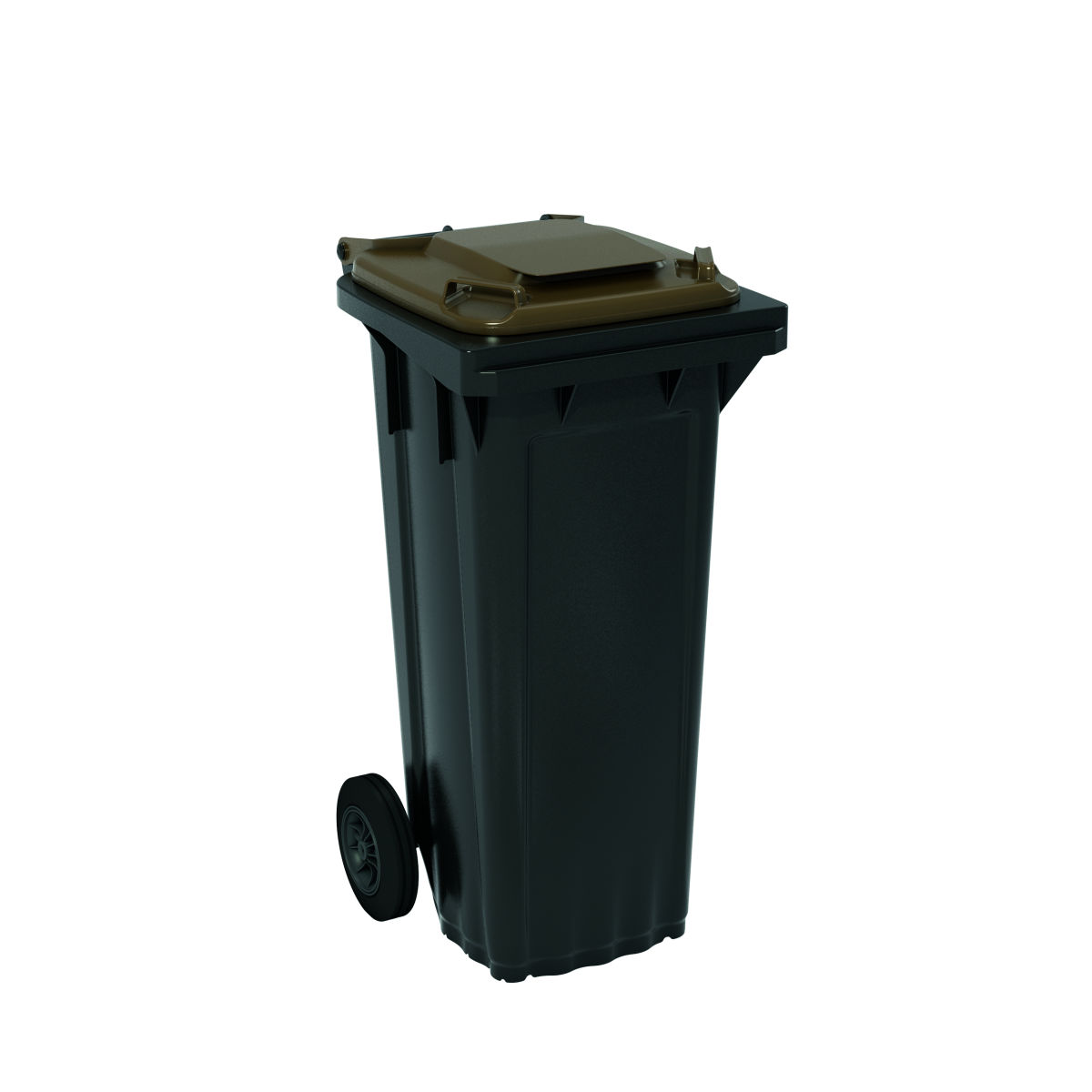 Großmülltonne, braun, Volumen: 80l