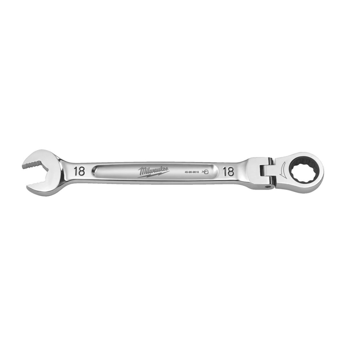 Gelenk-Ratschen-Ringmaulschlüssel 18 mm
