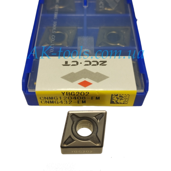 80° CNMG+ССМT · CNMG120408-EM YBG202 ZCC Original