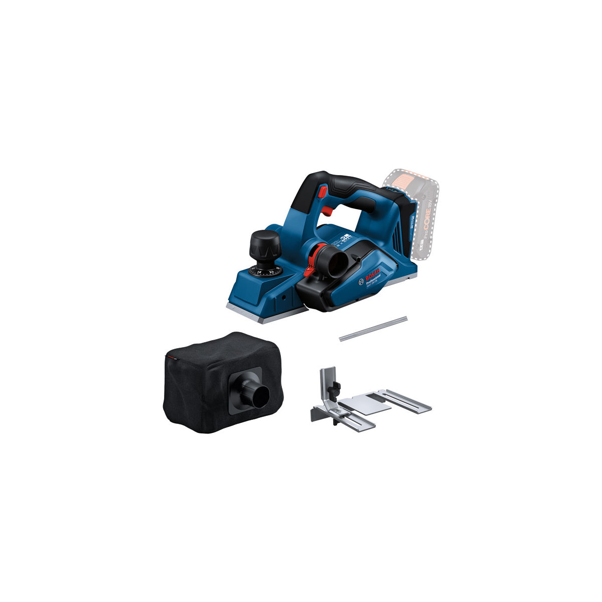 Akku-Hobel GHO 18V-26, im Karton