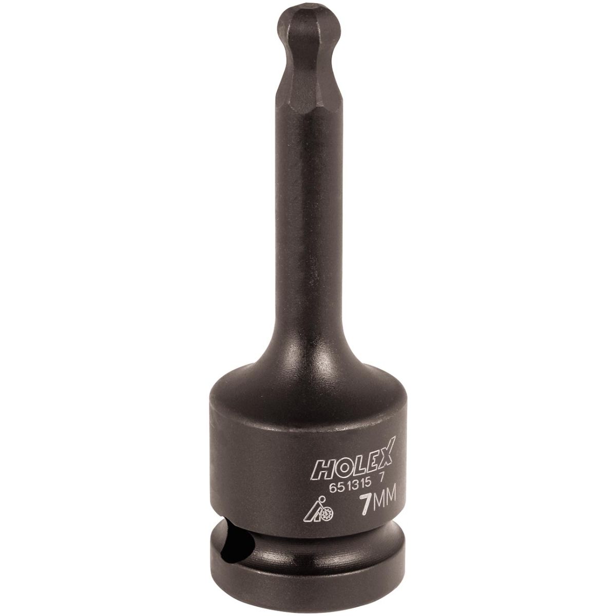 IMPACT-Schraubendrehereinsatz, 6-kant, 1/2 Zoll mit Kugelkopf, Sechskant: 5mm