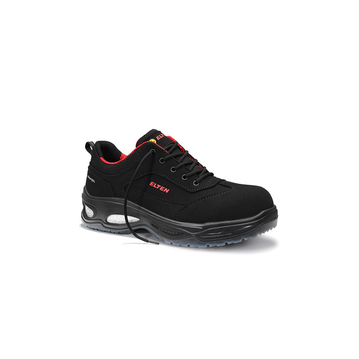 Sicherheitshalbschuh OWEN schwarz Low ESD S2, Größe 42