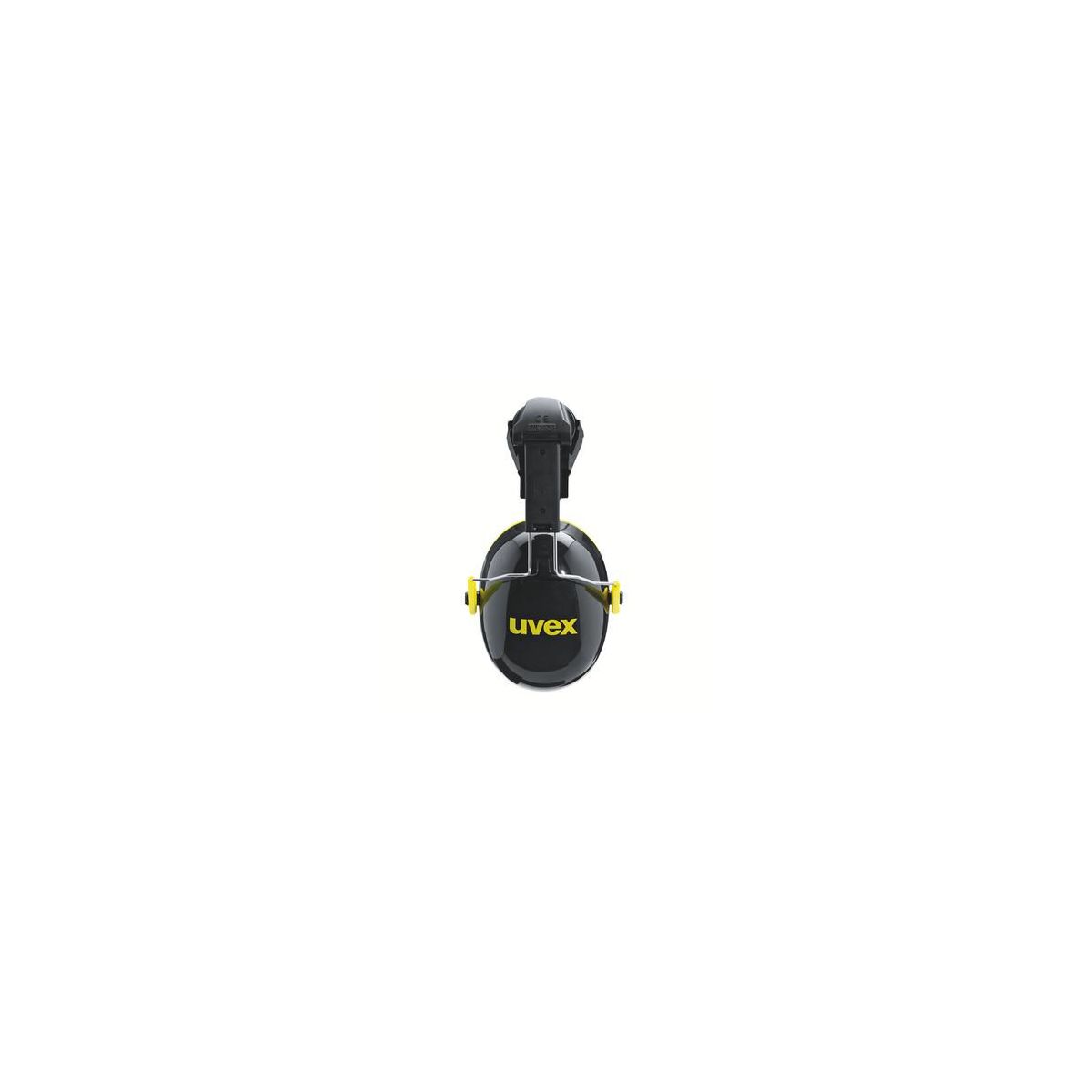 Kapselgehörschutz uvex K2H schwarz/gelb SNR 30 dB