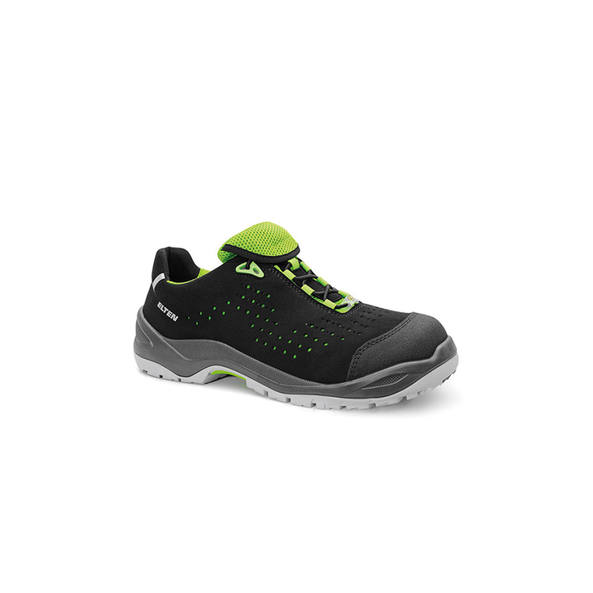 Sicherheitshalbschuh IMPULSE grün Low ESD S1PS, Größe 45