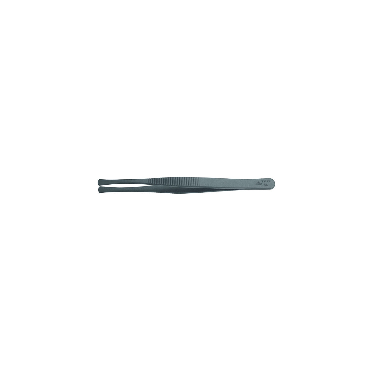 Pinzette breit, Spitze 6,5 mm breit 120 mm, Form 35a, Werkstoff: AM