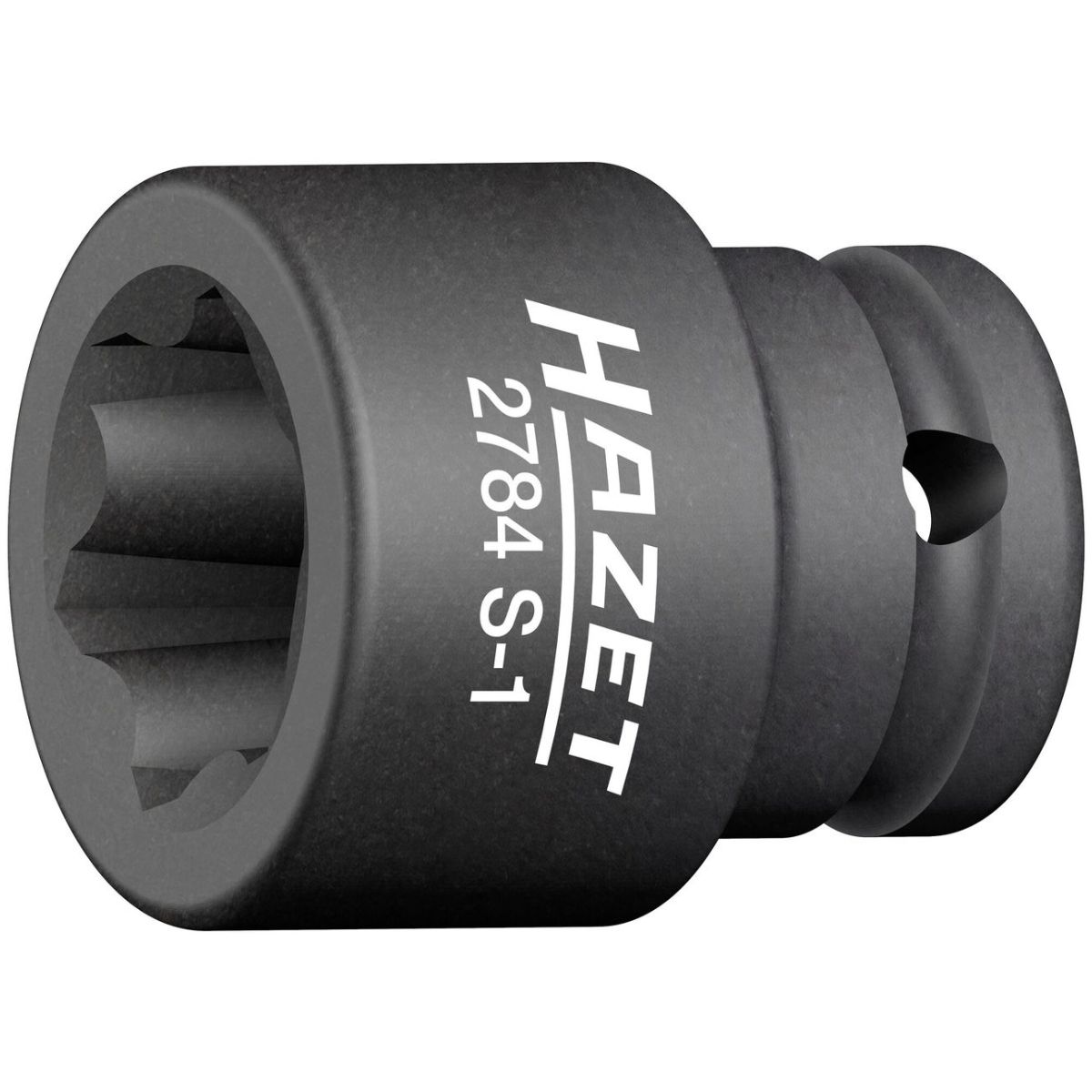 Schlag-, Maschinenschrauber Steckschlüsseleinsatz ∙ mit Sonderprofil ∙ 1/2 Zoll (12,5 mm) Vierkant hohl ∙ Rillenprofil ∙ 39 mm