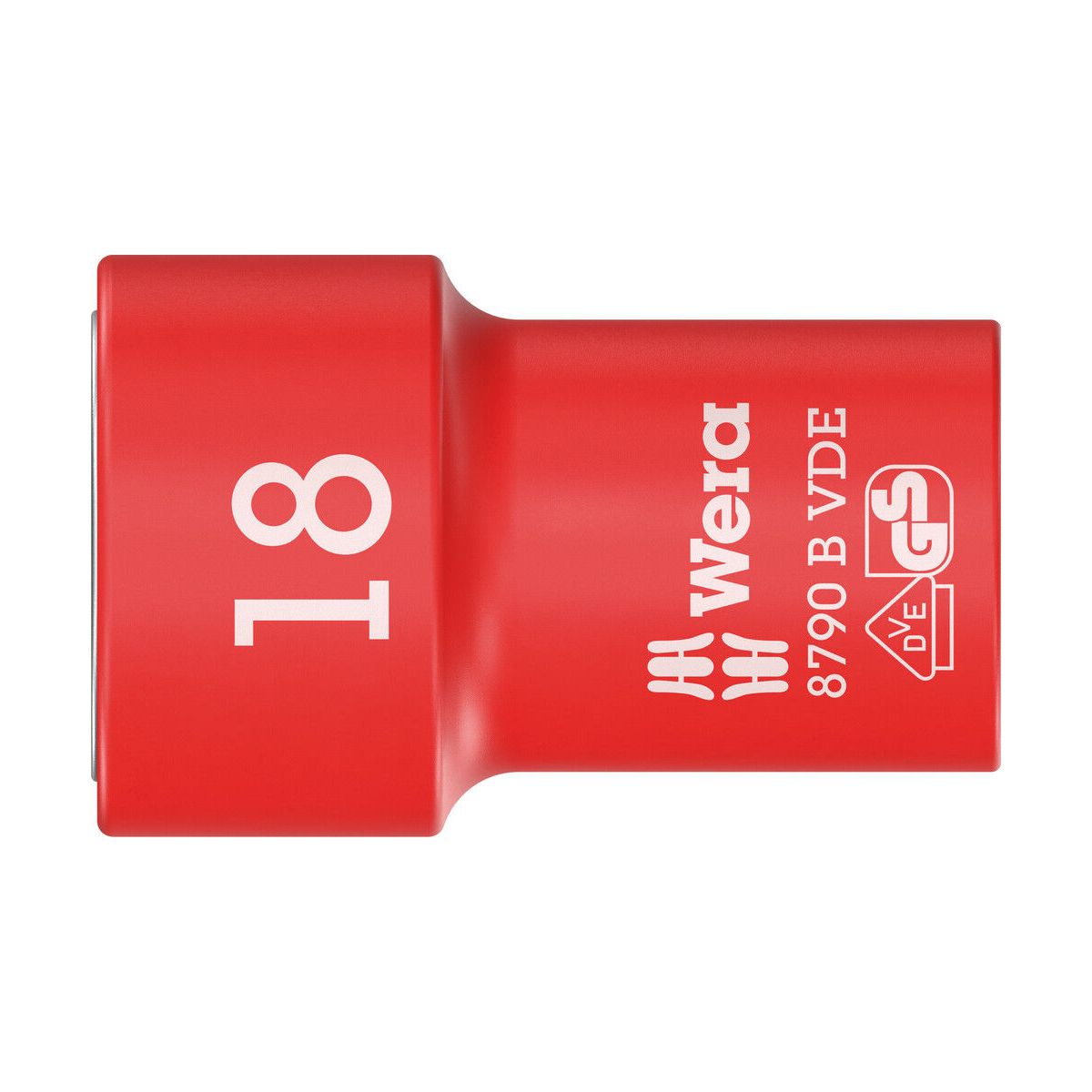8790 B VDE Zyklop-Steckschlüsseleinsatz, isoliert, mit 3/8″-Antrieb, 18 x 46 mm