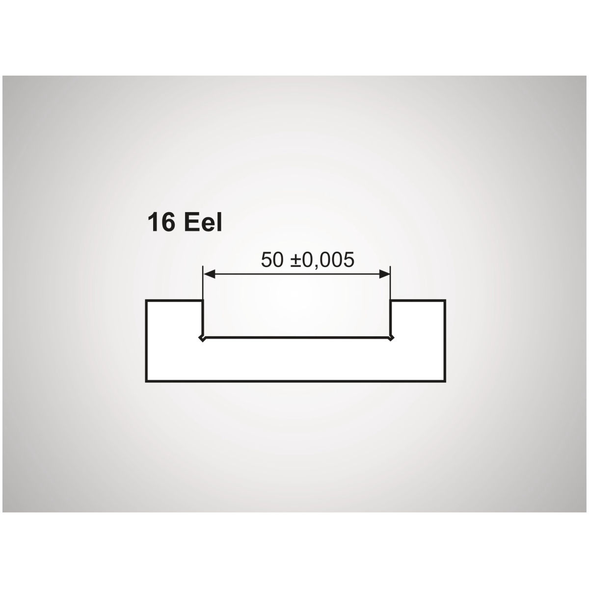 Einstelllehre für Innenmessung 50 mm, Typ: 50