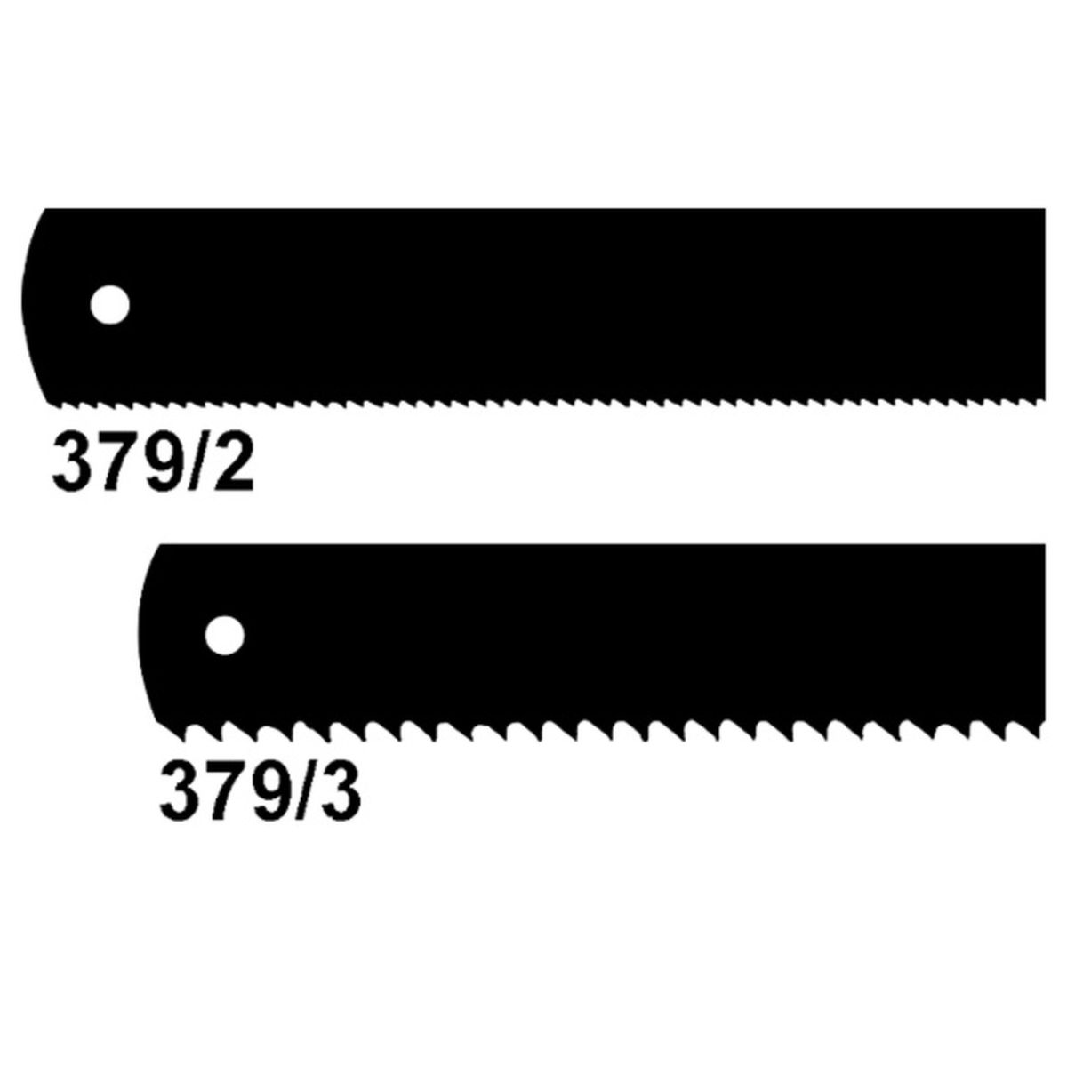 PUK-Universalsägeblatt, Metallsägeblatt, mittelfein verzahnt, 379/3 mm