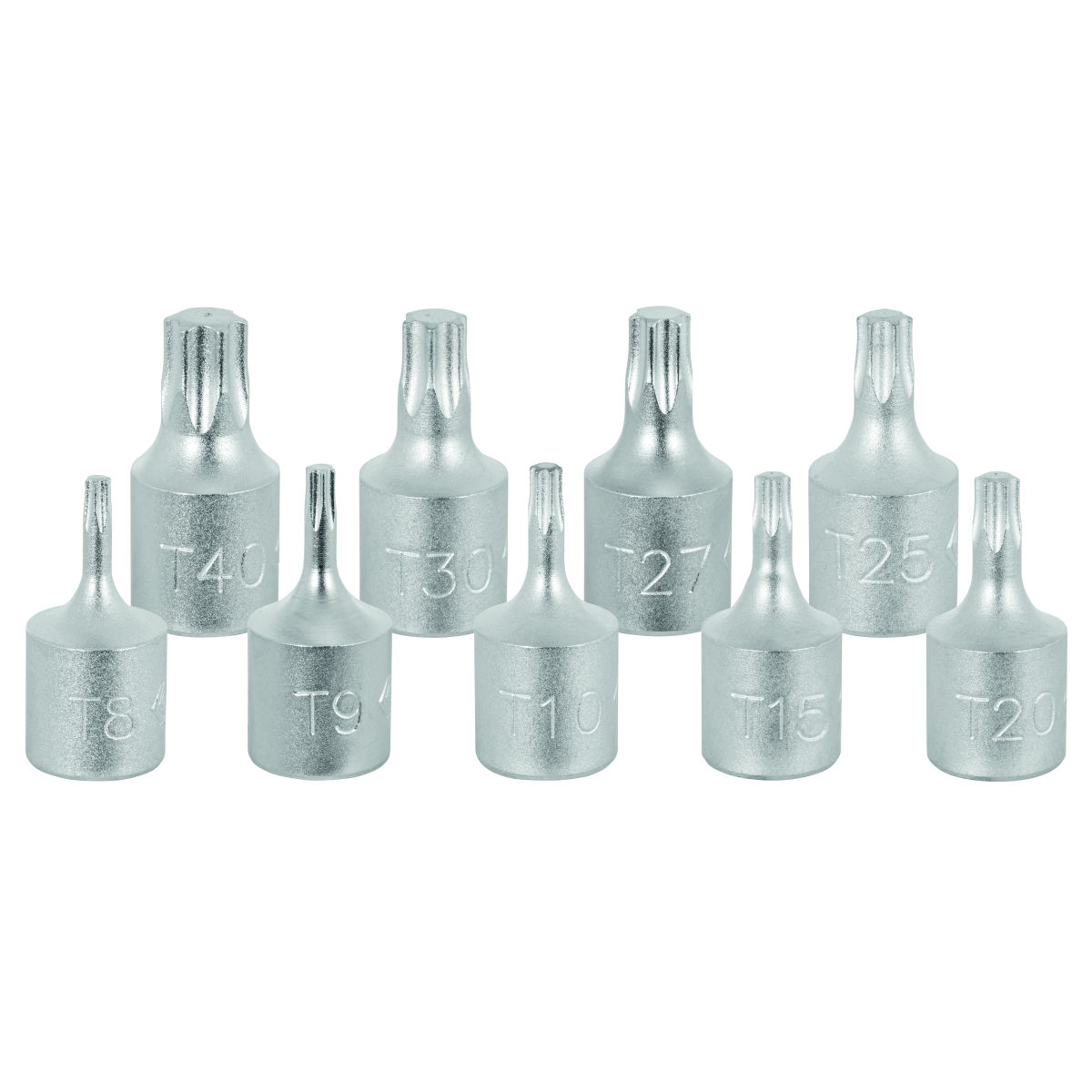 Satz Schraubendreher-Einsätze für Torx®, 1/4 Zoll-Vierkant 9-teilig, Typ: 1/4