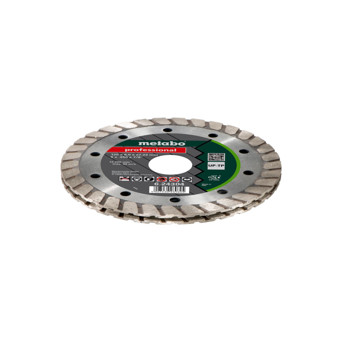Dia-FS, 125x6x22,23 mm, ″professional″, ″UP-TP″