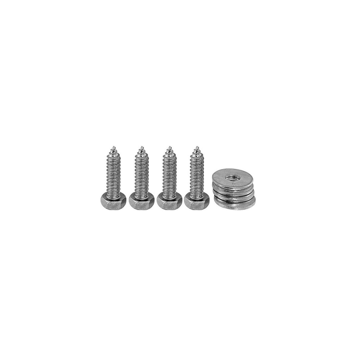 Schrauben mit Beilagscheiben-Set 4-teilig