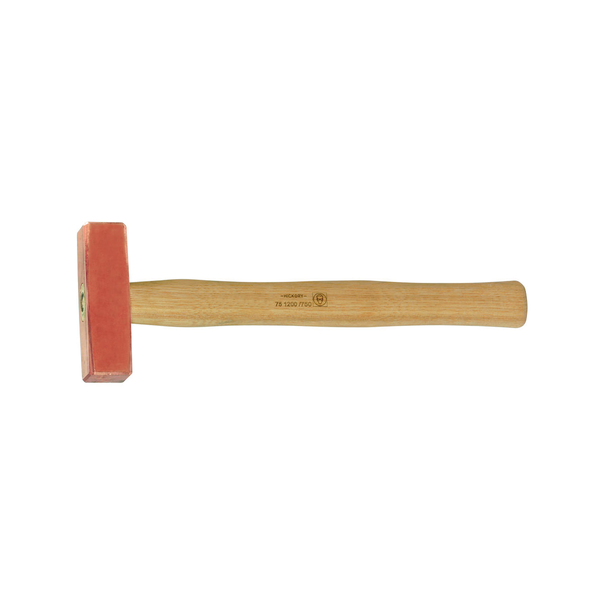 Kupferhammer mit Hickorystiel, Gewicht ohne Stiel: 250g