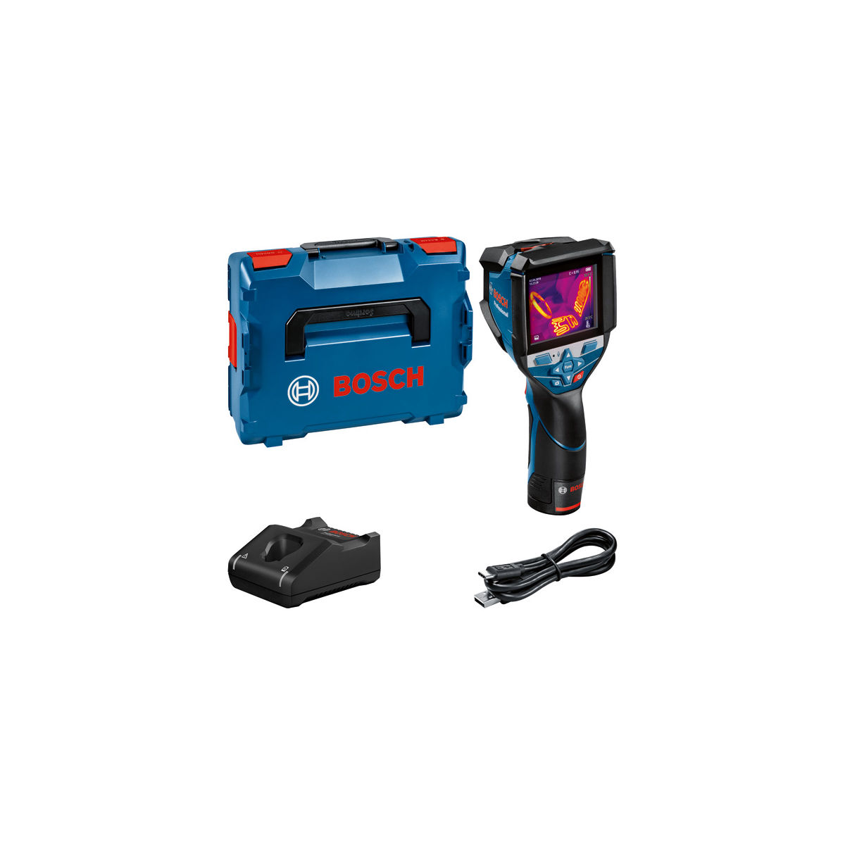 Wärmebildkamera GTC 600 C, 1 x Akku GBA 12V 2.0Ah in L-BOXX